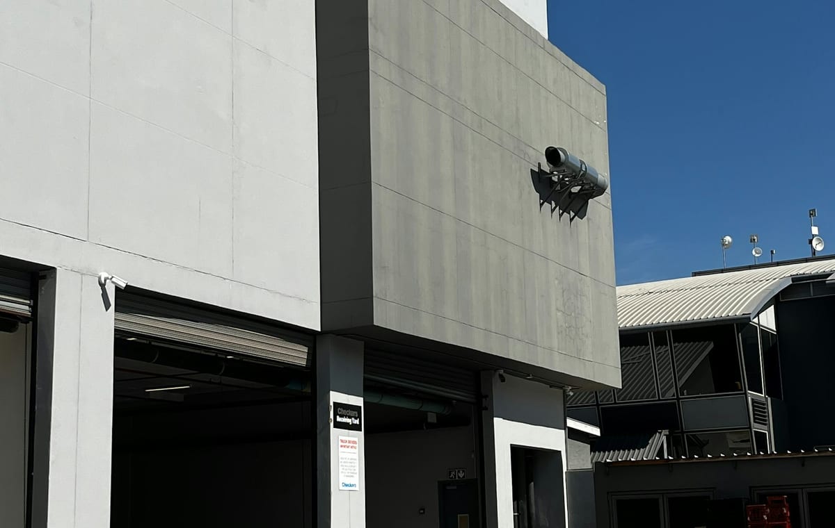Um armazém de distribuição: o tipo de imóvel industrial que o Realty Income também detém