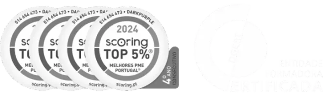 Prémios Scoring Top 5% e certificação DGERT